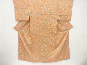 花車模様　小紋着物